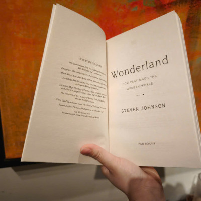 Sách - Wonderland: How Play Made the Modern World by Steven Johnson - Nonfiction / History / Science