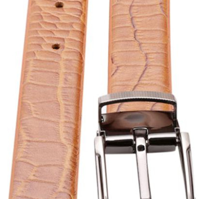 Thắt Lưng Nữ Da Thật Vân Cá Sấu Huy Hoàng HT5120 - Da Bò