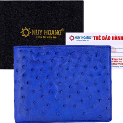 Ví Nam Huy Hoàng HT2414 (10 x 12.5 cm) - Xanh Navy
