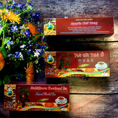 Combo 5 Hộp Trà Hà Thủ Ô (Hộp 50 Túi Lọc X 2g)- Nguyên Thái Trang – Thảo Dược Thiên Nhiên – Tốt Cho Sức Khỏe