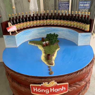 Hộp 2 chai nước mắm truyền thống Phú Quốc Hồng Hạnh Cốt Nhỉ 40 độ đạm - Chấm sống tuyệt ngon