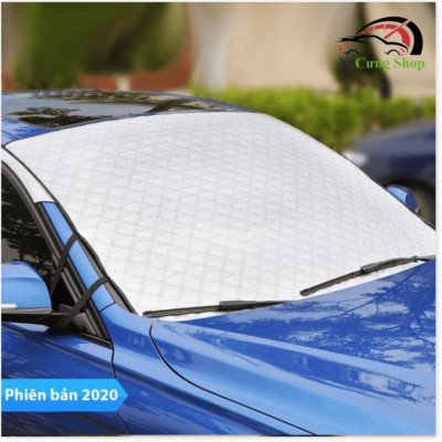 Bạt Phủ Che Nắng Chống Nóng Kính Lái Ô Tô Xe Hơi 3 Lớp Tráng Bạc Cao Cấp