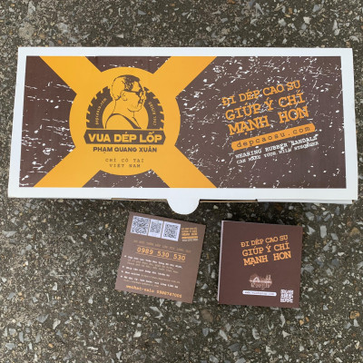 Dép cao su Nữ 5 quai to