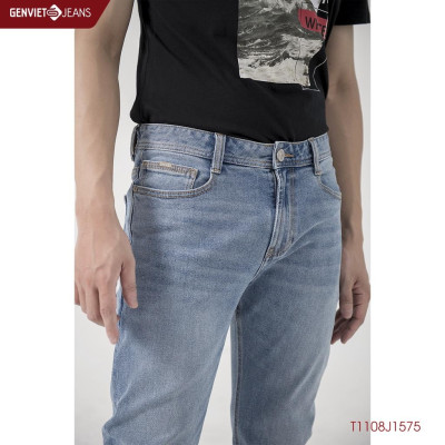 Quần Dài Jeans Nam Col Đứng T1108J1575 GENVIET