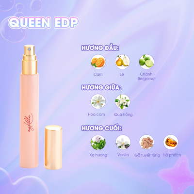 Nước Hoa Cô Đặc myKella 10ml Tỏa Hương Quyến Rũ, Lưu Hương Suốt Ngày Dài