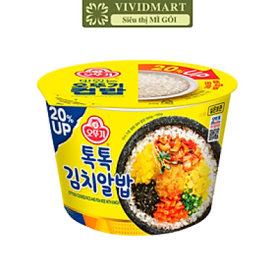 OTOKI - Cơm hộp ăn liền Ottogi hương vị Kim chi sốt trứng cá, Cơm kim chi sốt trứng cá Ottogi Hàn Quốc (180g/hộp)