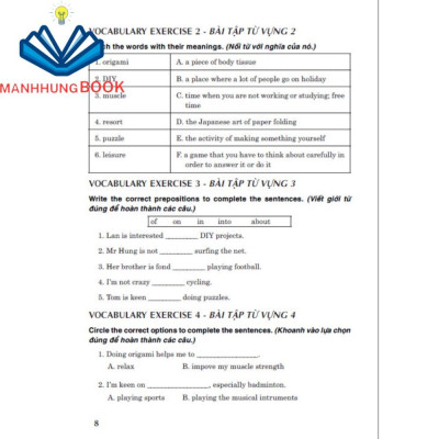 sách - Bài giảng & lời giải chi tiết tiếng anh 8 (Kết nối tri thức với cuộc sống)