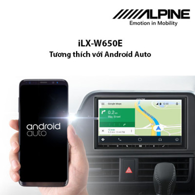 iLX-W650E MÀN HÌNH ĐA PHƯƠNG TIỆN 2 DIN 7 INCH APPLE CARPLAY/ ANDROID AUTO CHÍNH HÃNG ALPINE