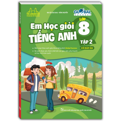 Sách - Global Success - Em Học Giỏi Tiếng Anh Lớp 8 - Combo 2 Tập - Minh Thắng