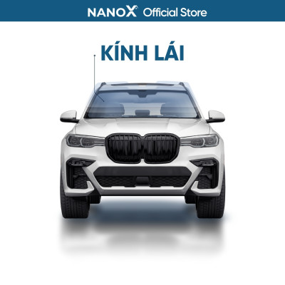 Phim cách nhiệt kính lái ô tô chống nắng nóng, giảm chói, tầm nhìn sáng rõ NanoX