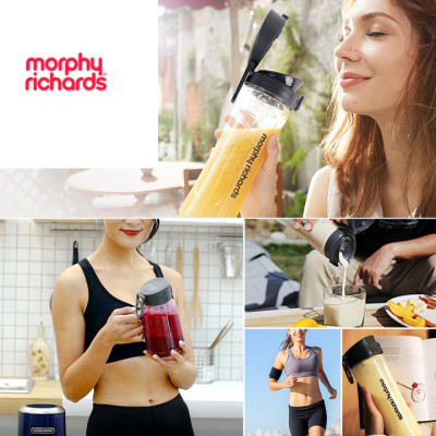 Máy Xay Sinh Tố 2 Ly Cao Cấp Morphy Richards - Dung tích 600ml - Công suất 300W - Tốc độ xay 24000 RPM - Hàng Nhập Khẩu