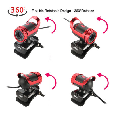 Máy tính để bàn HXSJ S9 1080P Webcam USB 2.0 Tích hợp micrô hấp thụ âm thanh 