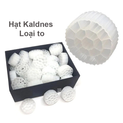 500GR Hạt Kaldnes LOẠI TO vật liệu lọc nước bể cá, tạo oxy hồ thủy sinh cao cấp