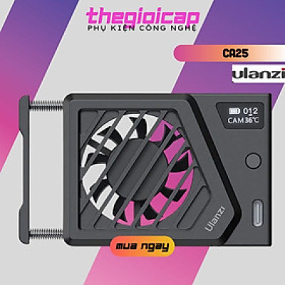 Quạt Tản Nhiệt Làm Mát Cho Máy Ảnh ULANZI CA25 - Hàng Chính Hãng