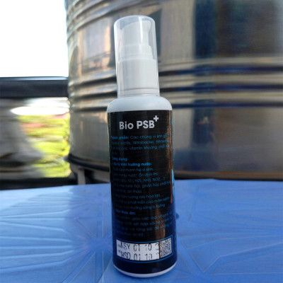 5 Chai Vi Sinh PSB 100ML hồ cá thế hệ mới: trong nước, bổ sung VITAMIN, ổn định PH cho bể cá, hồ cá cảnh
