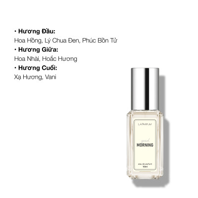 Nước hoa Lá House Morning 3ml/10ml/30ml