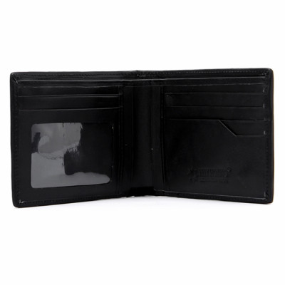 Ví nam Huy Hoàng da cá sấu gù đầu màu đen, nâu đỏ, vàng, nâu đất HC2213-14-15-49