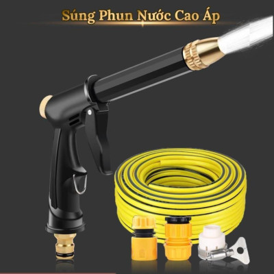 Vòi Xịt Rửa Xe Áp Lực Cao - Tưới Cây Với 4 Chế Độ Nước 810-2,498,622
