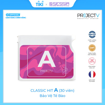 [VOUCHER 200K & TẶNG 5 TÚI PV ZIP] Thực Phẩm Sức Khoẻ CH+A | V Alphabet - Năng lượng mạnh mẽ, Chống oxy hóa tự nhiên - PROJECT V - Xuất xứ Pháp, Hàng Chính Hãng