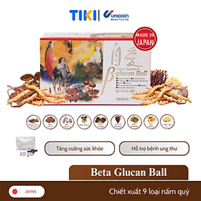 Viên hoàn BETA GLUCAN BALL hỗ trợ tăng cường sức khỏe, hệ miễn dịch tự nhiên