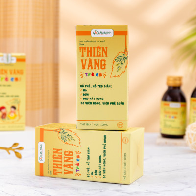Thực phẩm bảo vệ sức khỏe siro THIÊN VÀNG