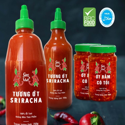 Tương ớt Sriracha GỐC VIỆT  (510g)