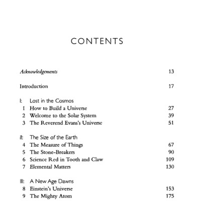 A Short History of Nearly Everything