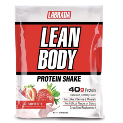 Labrada Lean Body (1 gói ), Sữa Thay Thế Bữa Ăn, 40g Protein, 8G Chất Béo Tốt & Chất Xơ, 22 Vitamin và Khoáng Chất 