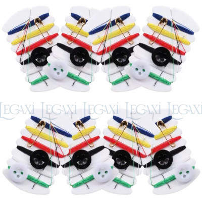 Bộ dụng cụ kim chỉ may vá quần áo mini, túi kim chỉ cá nhân mang đi du lịch, set bộ kim chỉ, nút, ghim