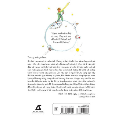 Sách - Hoàng Tử Bé - AZ Việt Nam