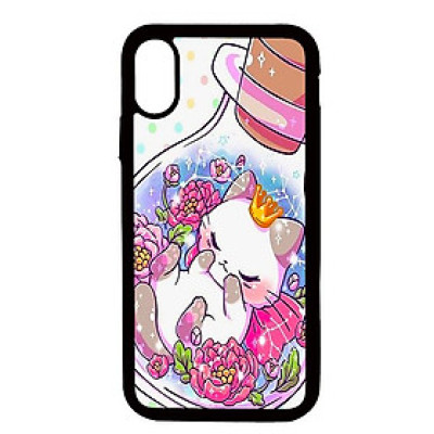 Ốp lưng cho iPhone XS MAX mèo 210 - Hàng chính hãng