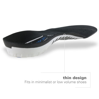 Lót giày Spenco Total Support Thin 46-696 cho giày thể thao, công sở hỗ trợ giảm đau mỏi chân khi đi nhiều, đứng lâu