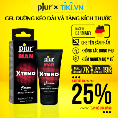 Gel cường dương Pjur Man Xtend 50ml dành cho quý ông tăng khoái, tăng lưu thông máu