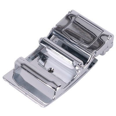 HJ9409-10-11-12 - Đầu khóa da đà điểu Huy Hoàng 4 phân đầu trắng màu đen, nâu đất, vàng bò, nâu đỏ