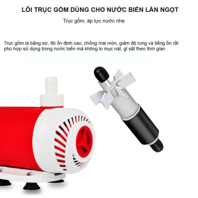 Combo Lọc Thùng Baki 40x30x50cm + Bơm Bể Cá Baoyu 104 & Vật Liệu Lọc Nâng Cao Cho Hồ 400 - 600L
