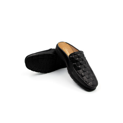 Giày Sục (Mule Shoes) Nam Da Thật Kiểu Dáng Thanh Lịch Tomoyo TMN24301