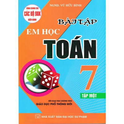 [Mã BMLT30 giảm đến 30K] Sách - Bài Tập Em Học Toán Lớp 7 Tập 1 (Dùng Chung Cho Các Bộ Sách Giáo Khoa Mới Hiện Hành)