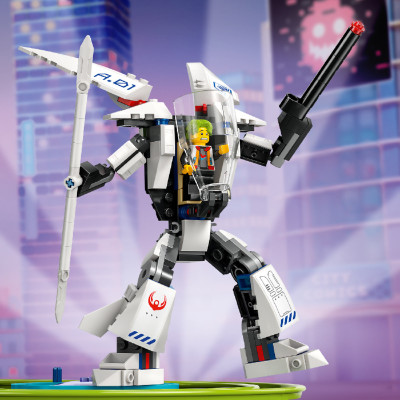 Đồ Chơi Lắp Ráp Công Viên Tàu Lượn Siêu Tốc Robot World LEGO CITY 60421 (986 chi tiết)