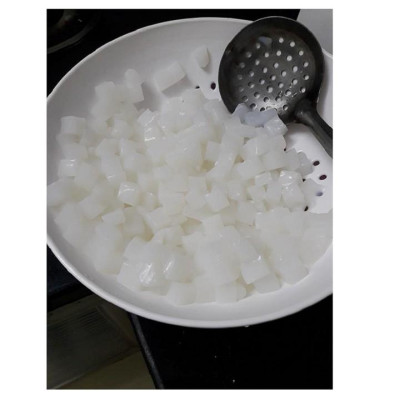 500G_ Thạch dừa loại 15 Ly ép thô (khô) có tặng kèm hương liệu - Viettin Mart