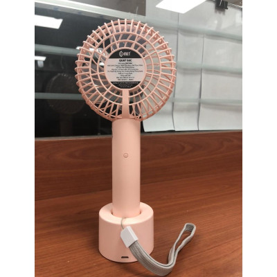 Hàng chính hãng - Quạt Sạc Cầm Tay Cao Cấp Comet CRF1004 4W có đế rời, 6 cánh quạt