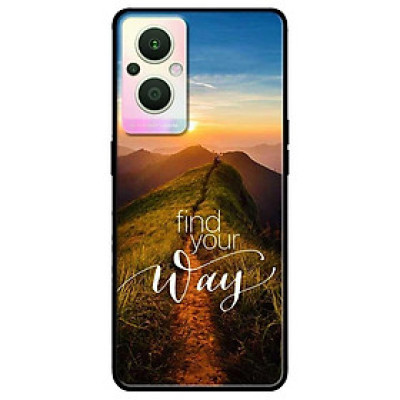 Ốp lưng dành cho Oppo A16K - Oppo A36 / A76 - Oppo Reno 7z 5G mẫu Find the way màu