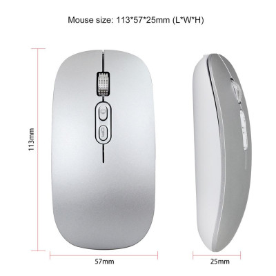 Chuột không dây M103  sạc lại được, siêu mỏng 3 DPI có thể điều chỉnh tích hợp pin 500mAh