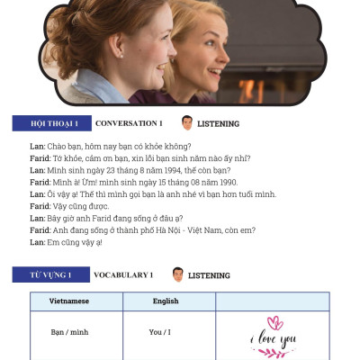 Tiếng Việt Cho Người Nước Ngoài - Chương Trình Sơ Cấp - Tái Bản Lần 1 (Kèm CD)