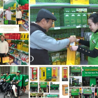 Trà Ô Long thượng hạng 200 gram - Trà Olong hương sữa đặc biệt cao cấp Tân Cương Xanh, trà olong vụ xuân ngon, nước xanh hậu ngọt sâu