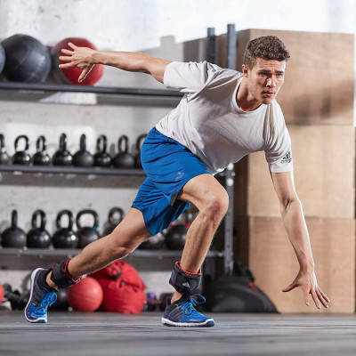 Tạ Đeo Chân Hỗ Trợ Tập Fitness, Gym, Yoga Chính Hãng ADIDAS ADWT-1223 (Mỗi Bên 1KG) - 1 Cặp