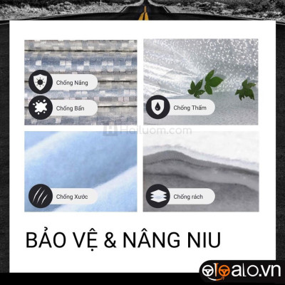 Bạt trùm che phủ xe ô tô Hyundai Accent chuẩn 3 Lớp Cao Cấp Chống Nắng Nóng Nước Mưa Cháy Chống Bụi