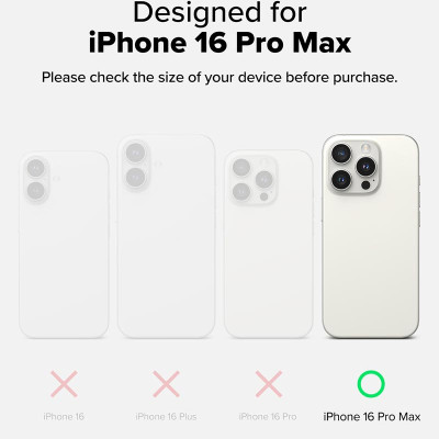 Ốp lưng cho iPhone 16 Pro Max/16 Pro/16 Plus/16 RINGKE Fusion - Hàng Chính Hãng