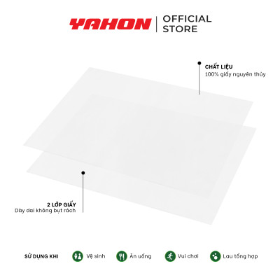 Combo 3 Bao Bổ Sung Khăn Giấy Vệ Sinh Đa Năng 18*21cm LET-GREEN, 1000 Tờ/Bao