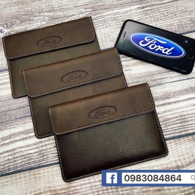 túi hồ sơ xe - ví đựng giấy tờ xe ô tô mazda 