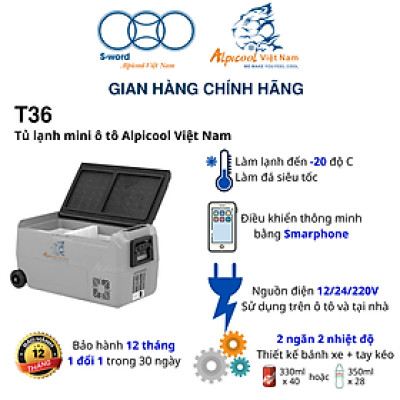 Tủ lạnh mini ô tô nhập khẩu - Chính hãng